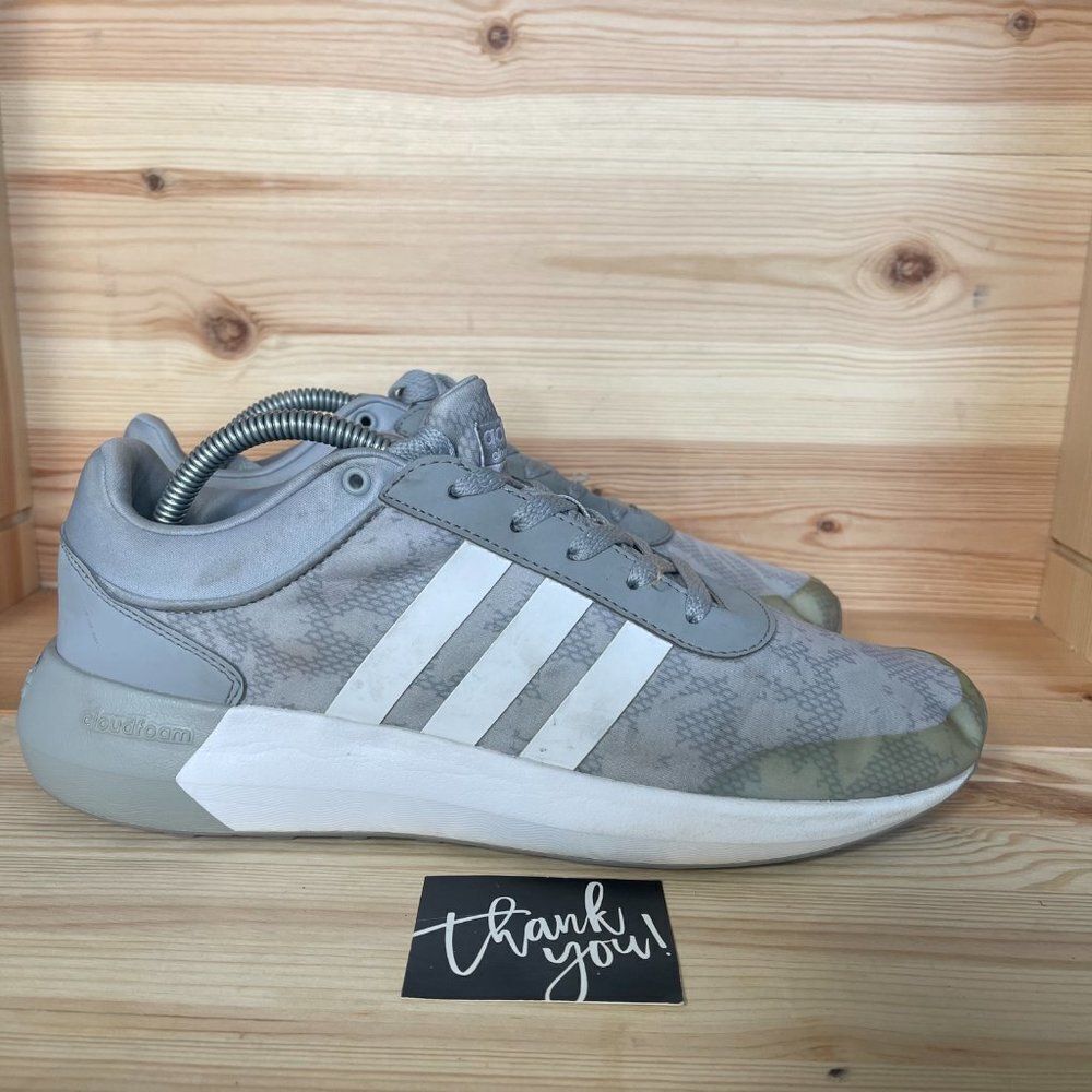 WMs Adidas Cloudfoam Race Athletic Shoes US 9.5